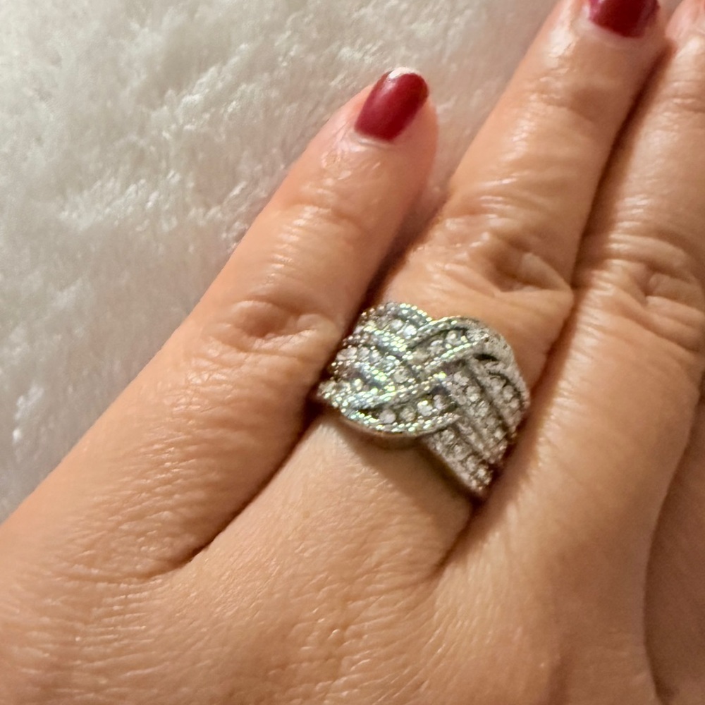 Silver plated Ring